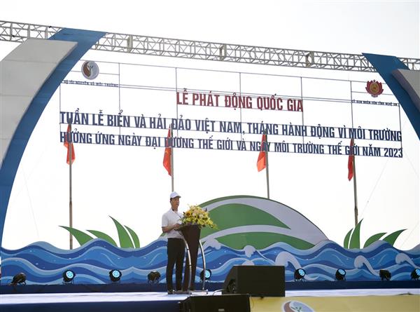 Bài phát biểu của Bộ trưởng Bộ TN&MT Đặng Quốc Khánh tại Lễ hưởng ứng Ngày Đại dương thế giới, Ngày Môi trường thế giới 2023