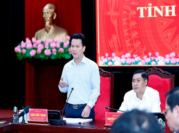 Bộ trưởng Đặng Quốc Khánh: Sơn La cần 5 "giữ" để làm tốt công tác quản lý nhà nước lĩnh vực tài nguyên và môi trường