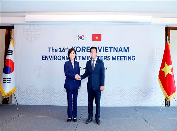 Khai mạc Hội nghị Bộ trưởng Môi trường Việt Nam - Hàn Quốc lần thứ 16